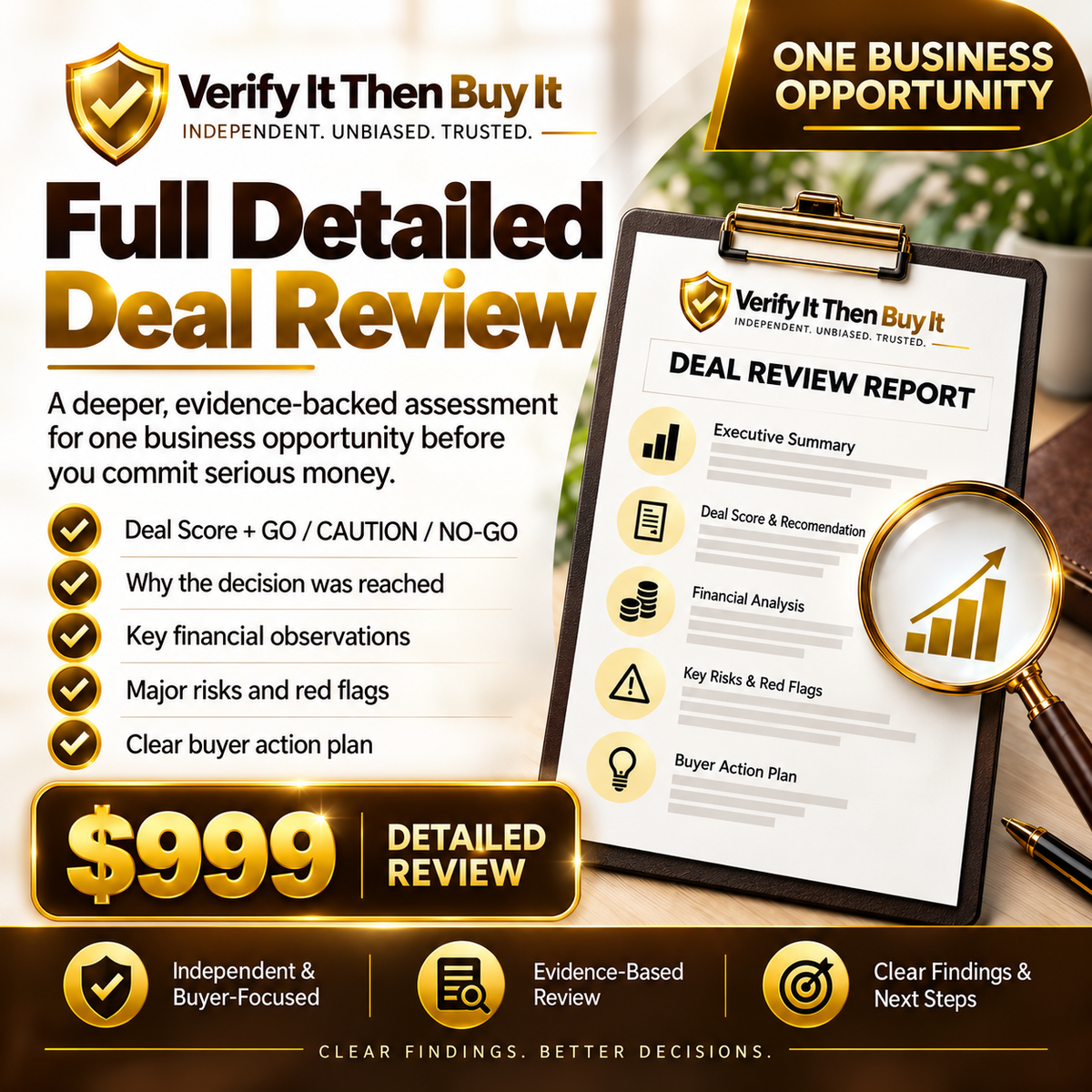 Full Detailed Deal Review